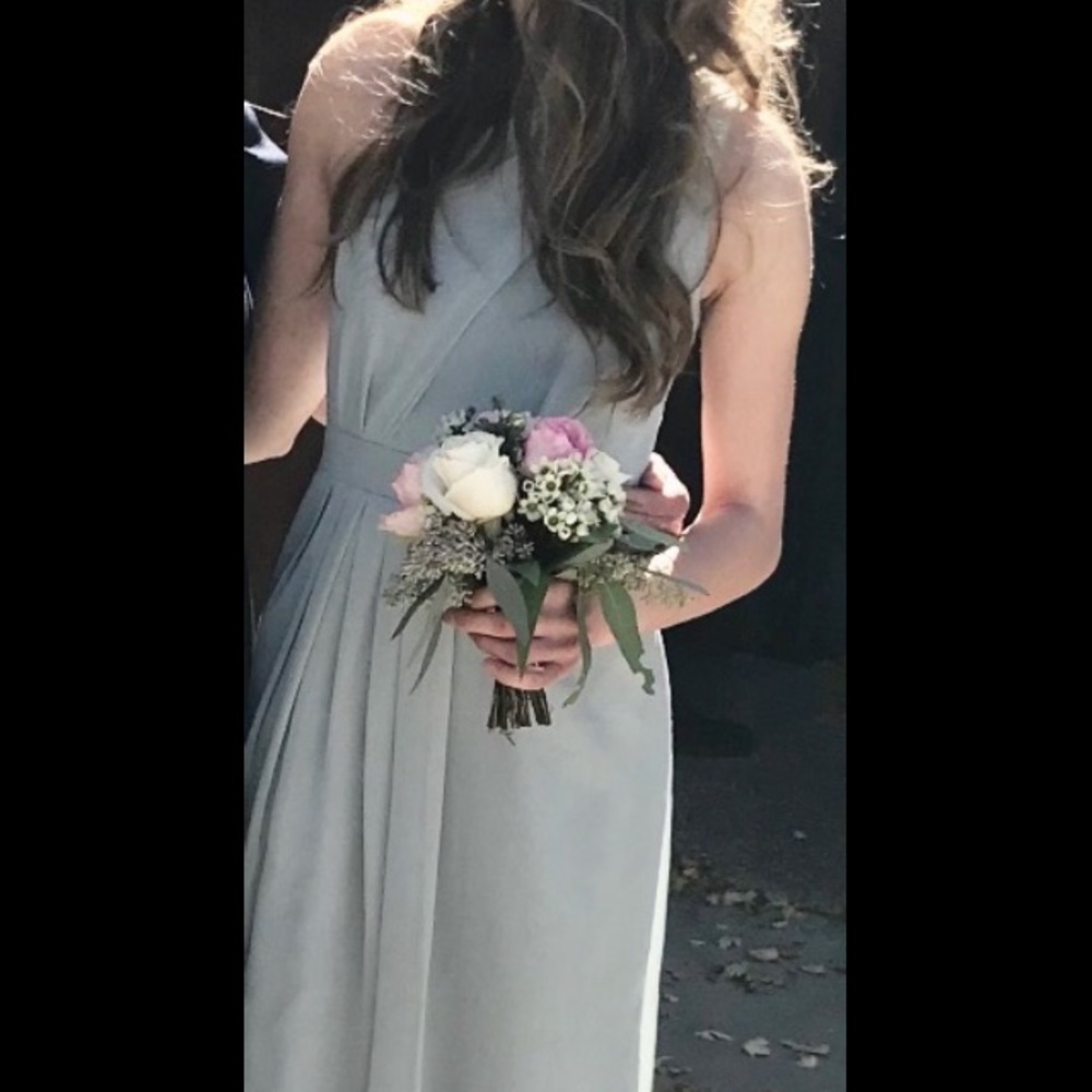 David’s Bridal Bridesmaid Dress - Dusty Sage